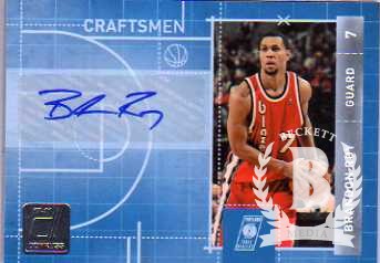 2010-11 Donruss Craftsmen Signatures #13 Brandon Roy/5