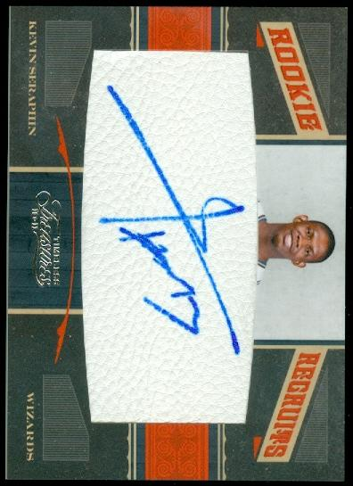 2010-11 Timeless Treasures #117 Kevin Seraphin AU/299 RC