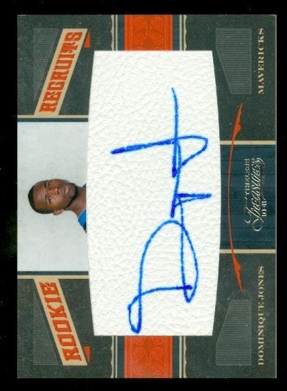 2010-11 Timeless Treasures #125 Dominique Jones AU/299 RC