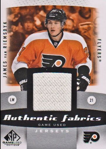 2010-11 SP Game Used Authentic Fabrics #AFJV James van Riemsdyk