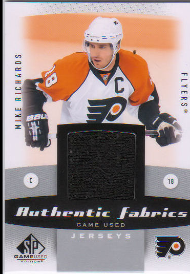 2010-11 SP Game Used Authentic Fabrics #AFMR Mike Richards