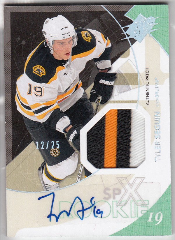 2010-11 SPx Spectrum #196 Tyler Seguin PATCH AU