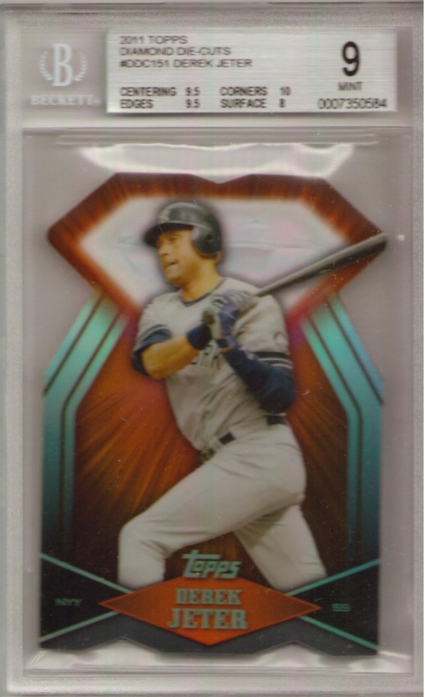 2011 Topps Diamond Die Cut #DDC151 Derek Jeter