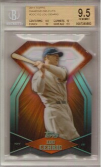 2011 Topps Diamond Die Cut #DDC152 Lou Gehrig