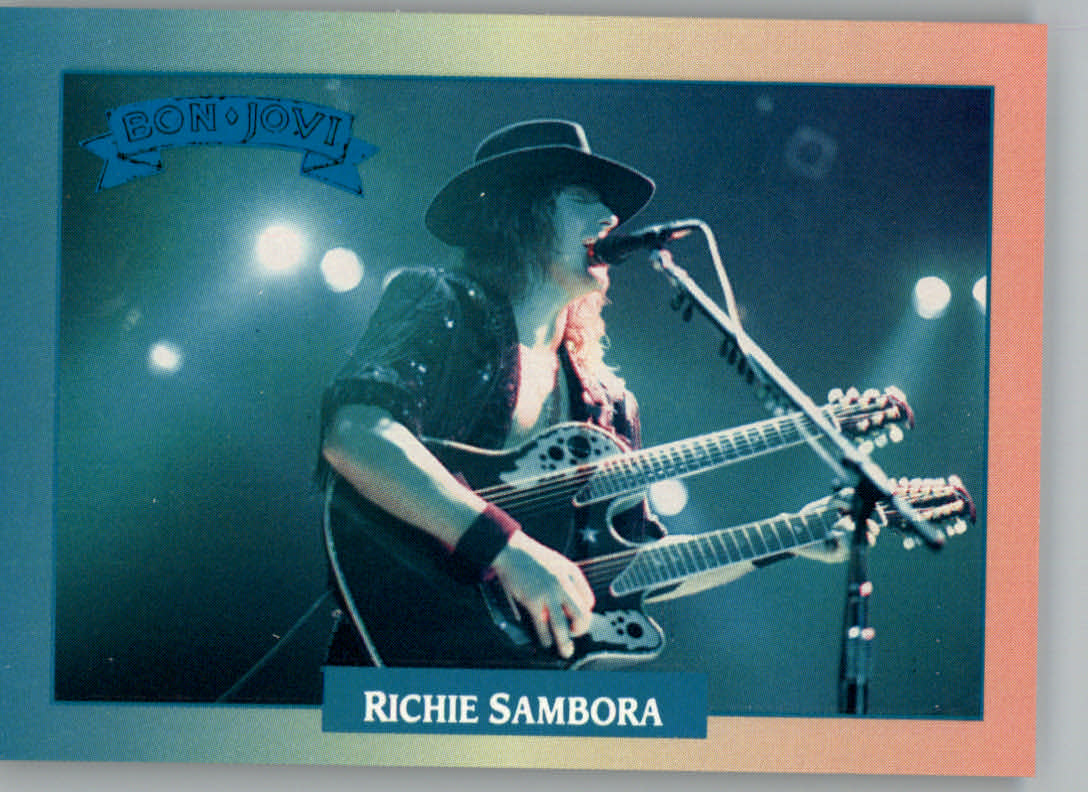 1991 rock cards #154 richie sambora