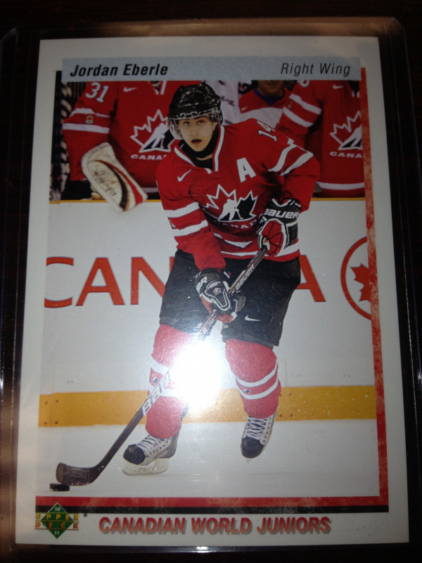 2010-11 Upper Deck 20th Anniversary Parallel #549 Jordan Eberle CWJ
