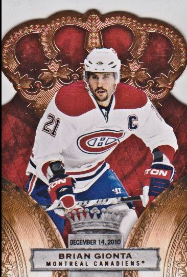 2010-11 Crown Royale Premiere Date #54 Brian Gionta