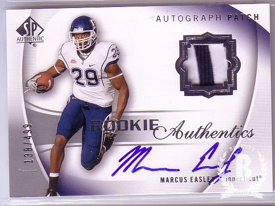 2010 SP Authentic #133 Marcus Easley JSY AU/499 RC
