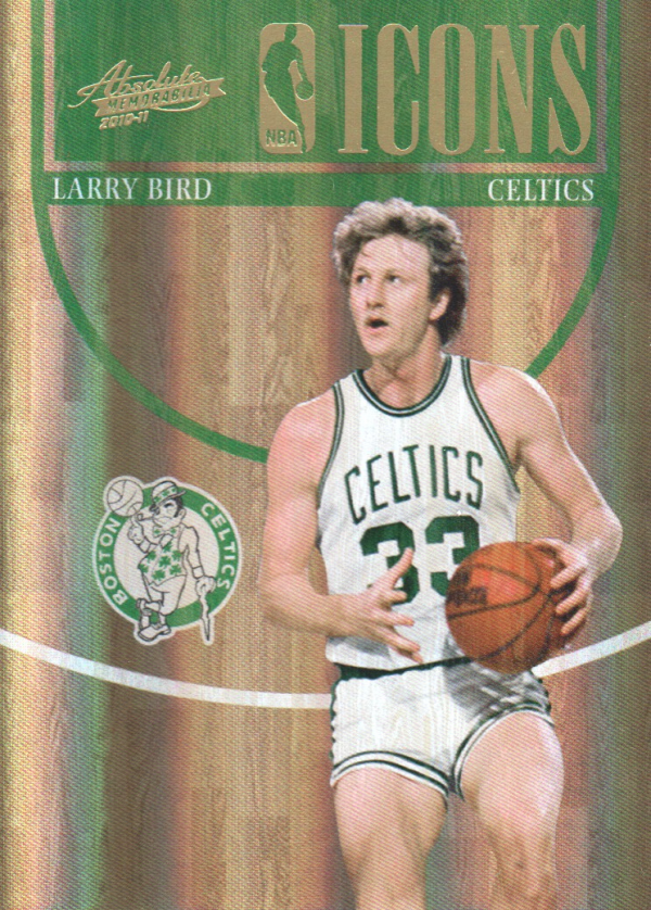2010-11 Absolute Memorabilia NBA Icons Spectrum #1 Larry Bird