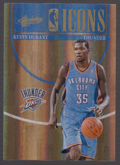 2010-11 Absolute Memorabilia NBA Icons Spectrum #8 Kevin Durant