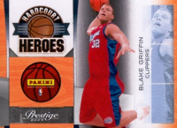 2009-10 Prestige Hardcourt Heroes #BG Blake Griffin PROMO front image