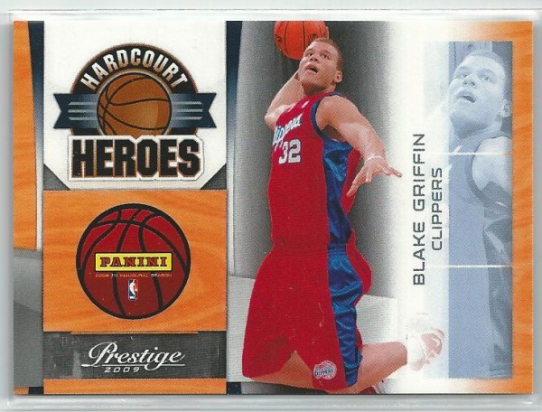 2009-10 Prestige Hardcourt Heroes #BG Blake Griffin PROMO