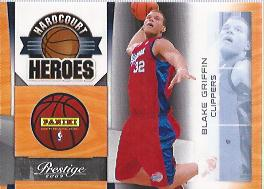 2009-10 Prestige Hardcourt Heroes #BG Blake Griffin PROMO