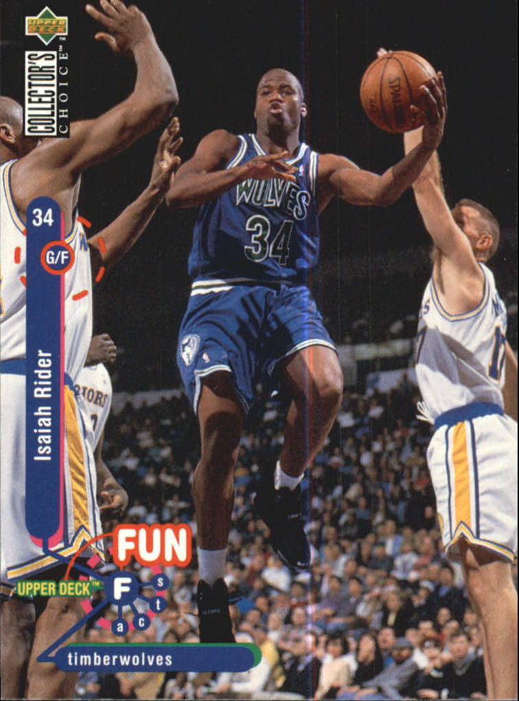 collector"s choice international spanish i #181 isaiah rider ff