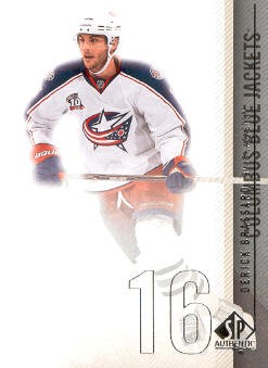 2010-11 SP Authentic #19 Derick Brassard