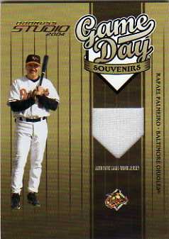 2004 Studio Game Day Souvenirs #12 Rafael Palmeiro Jsy