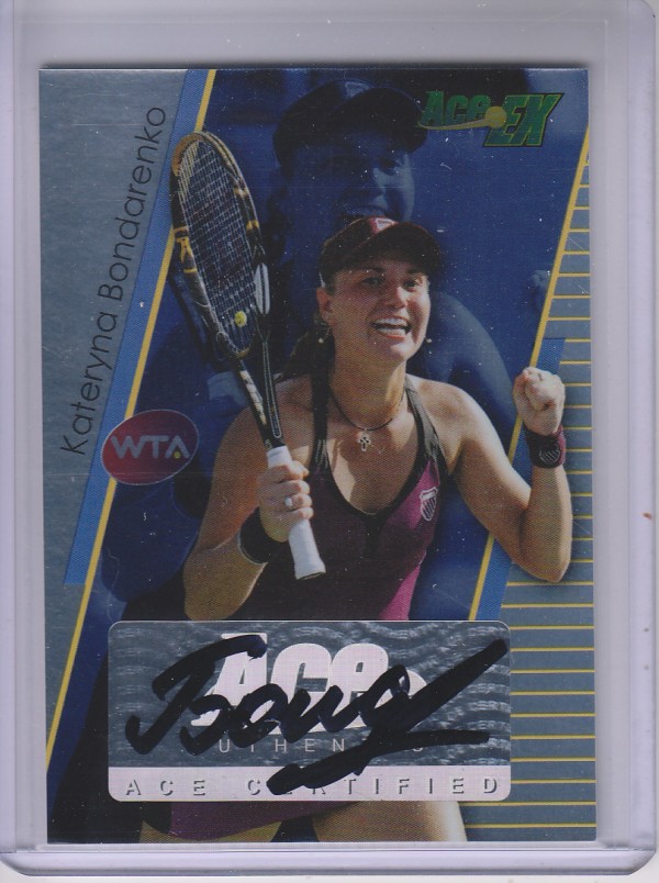 2011 Ace Authentic EX #10 Kateryna Bondarenko