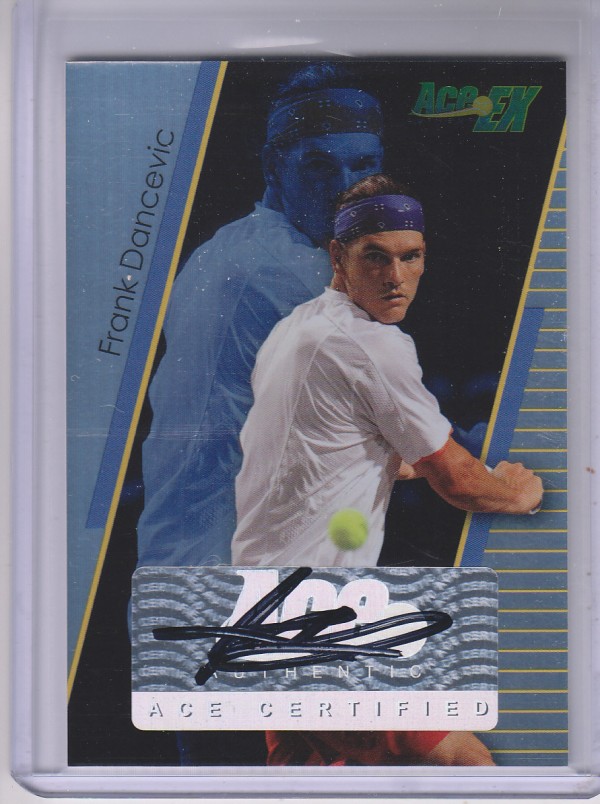 2011 Ace Authentic EX #18 Frank Dancevic