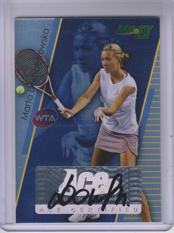 2011 Ace Authentic EX #21 Marta Domachowska