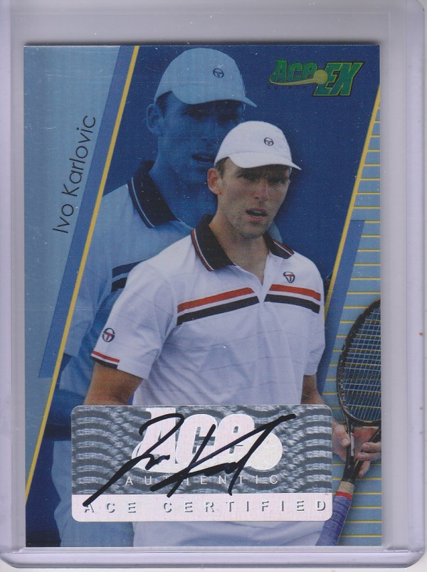2011 Ace Authentic EX #29 Ivo Karlovic