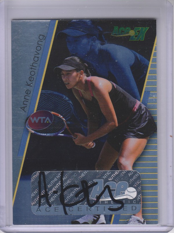 2011 Ace Authentic EX #30 Anne Keothavong