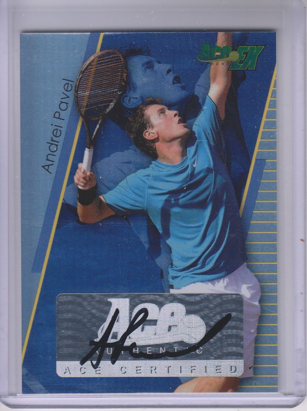 2011 Ace Authentic EX #48 Andrei Pavel