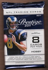 2011 Prestige Football Hobby Pack