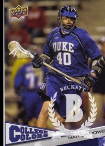 2010-11 Upper Deck College Colors #15 Matt Danowski LAC