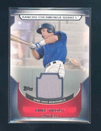 2011 Topps Pro Debut Materials #MT Mike Trout