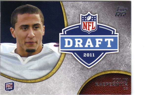 2011 Topps Rising Rookies NFL Draft #DRCK Colin Kaepernick