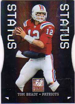2011 Donruss Elite Status Black #57 Tom Brady