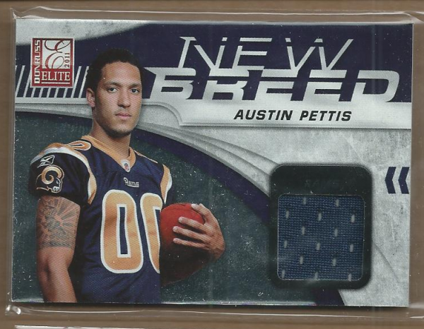 2011 Donruss Elite New Breed Jersey #4 Austin Pettis