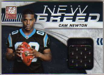 2011 Donruss Elite New Breed Jersey #7 Cam Newton
