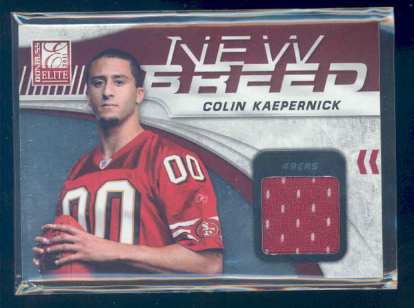 2011 Donruss Elite New Breed Jersey #9 Colin Kaepernick