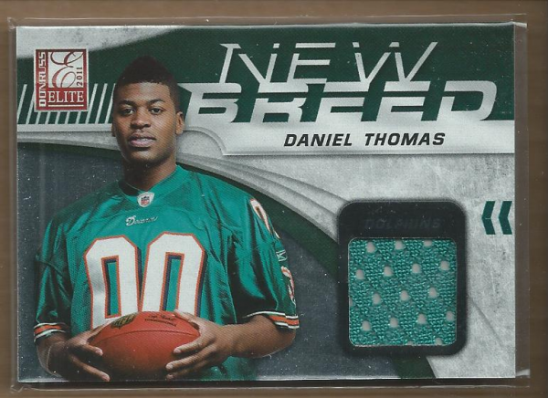 2011 Donruss Elite New Breed Jersey #10 Daniel Thomas