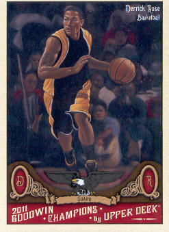 2011 Upper Deck Goodwin Champions #111 Derrick Rose