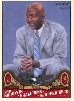 2011 Upper Deck Goodwin Champions #115 James Worthy