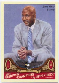 2011 Upper Deck Goodwin Champions #115 James Worthy