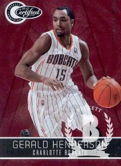 2010-11 Totally Certified Red #7 Gerald Henderson