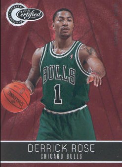 2010-11 Totally Certified Red #14 Derrick Rose