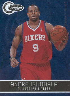2010-11 Totally Certified Blue #1 Andre Iguodala