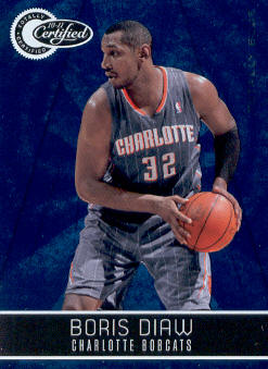 2010-11 Totally Certified Blue #6 Boris Diaw
