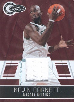2010-11 Totally Certified Red Materials #25 Kevin Garnett/249