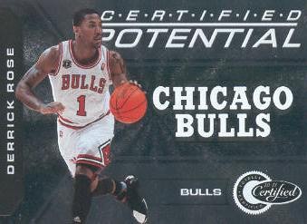 2010-11 Totally Certified Potential #2 Derrick Rose