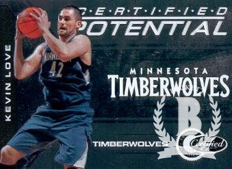 2010-11 Totally Certified Potential #8 Kevin Love
