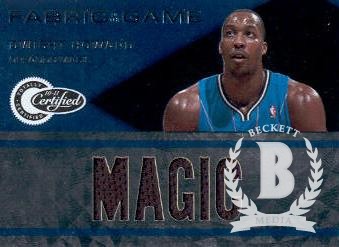 2010-11 Totally Certified Fabric of the Game Jumbo Team #14 Dwight Howard/299