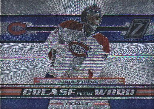 2010-11 Zenith Crease Is The Word #3 Carey Price