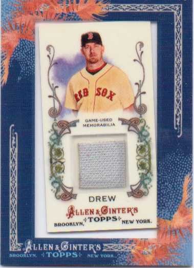 2011 Topps Allen and Ginter Relics #JDD J.D. Drew