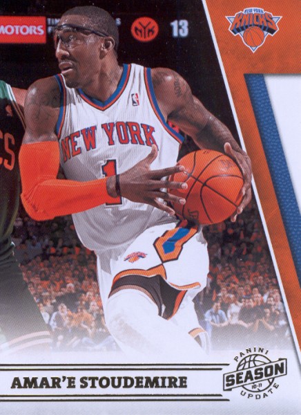 2010-11 Panini Season Update Gold #14 Amare Stoudemire