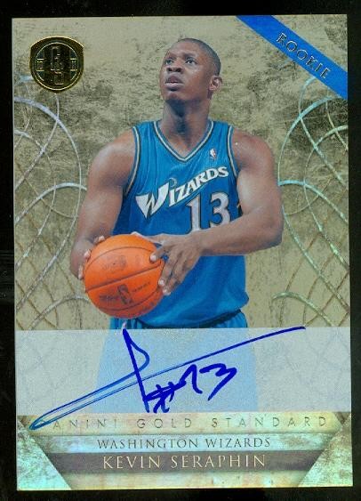 2010-11 Panini Gold Standard #229 Kevin Seraphin AU RC